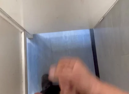 Wanking in Toilet