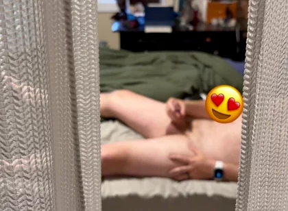 Peeping on Uncle Stuck in a Closet