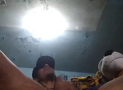 I'm Left Alone Playing with My Erect Cock