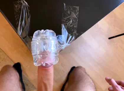 Sex Toy on Table Orgasm After Dirty Talks