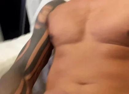 Cumming on My Belly