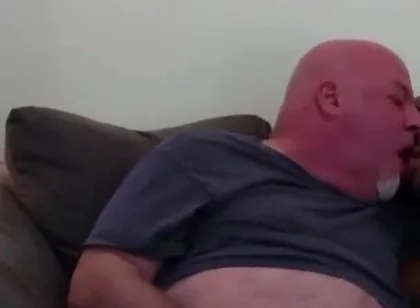 Caught by Neighbor! Jerking BBC Gets a Surprise When Neighbor Stops Over!