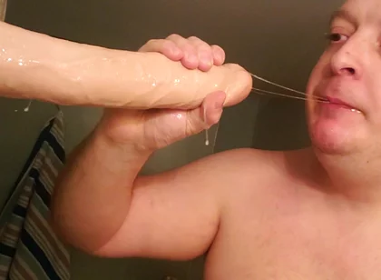 Facefuck, Deepthroat, Huge King Cock, 11 Inch Dildo, Huge Bulge
