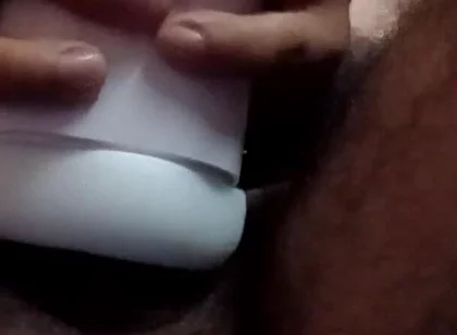 Tied up with a Sex Toy, Ejaculating 3 Times Nonstop.