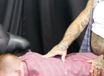 Fucking Rusty Taylor on My Harley While Smoking a Cigar