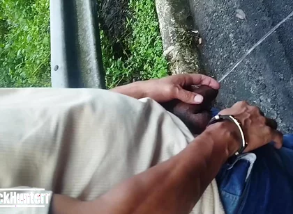 Security Guard Orders Uber and Pays with Blowjob Video 1