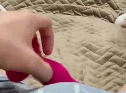 Masturbating Through My Underwear