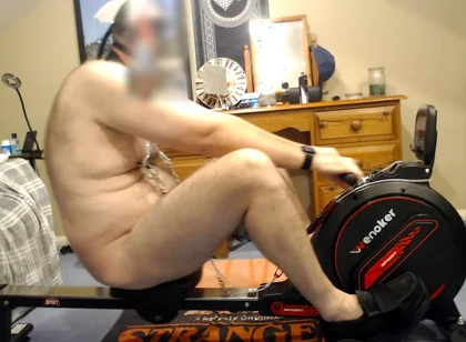 Self Bondage Breath Play and Spanking