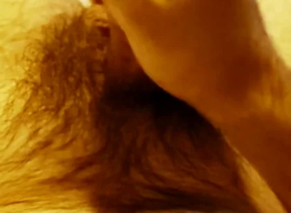 Solo Male Cumshot on Hairy Belly