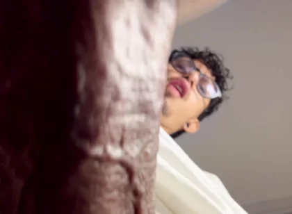 Open Your Mouth Wide! How Delicious to Imagine Me Fucking Your Mouth Until I Cum!