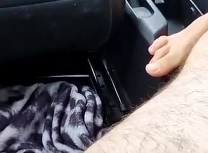A Skinny Femboy on the Track Got His Ass Fucked by an Adult Stepdaddy with a Big Cock