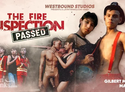 Gilbert Moon Can't Afford to Close His Club, so He Pays Firefighter Maicol with a Blowjob and His Ass
