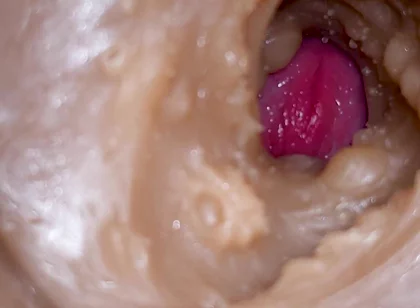 Precum Squirting in My Hole