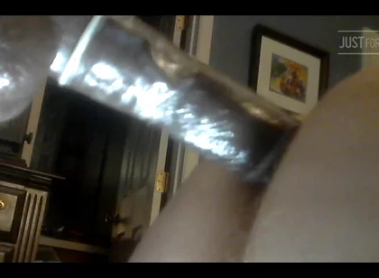 My Ass Gets Fucked by Thrusting Dildo