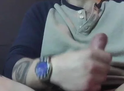 Hot Tatted Guy Bwc Cumshot in Your Face