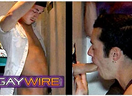 Prank At The Hole Leaves Dane Caroggio Guessing Who Gave Him That Unforgettable Blowjob
