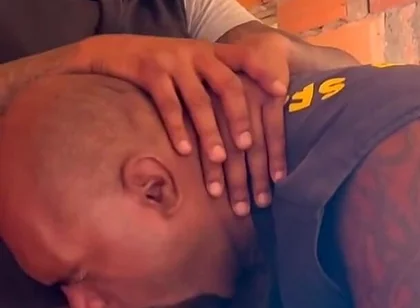 Security Guards Having Sex After the Patrol in the Building