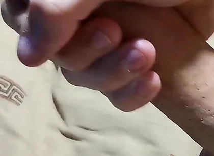Huge Moaning Orgasm and Powerful Fountains of Sperm