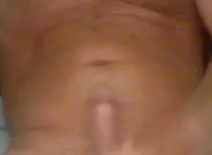 Stroking My Hard Cock so Hard Piss Shoots Out
