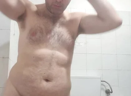 I Am All Naked in the Bathroom