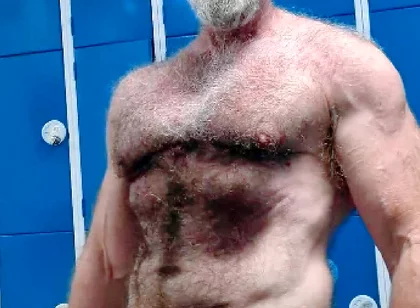 I Dare You to Jerk off in Locker Room