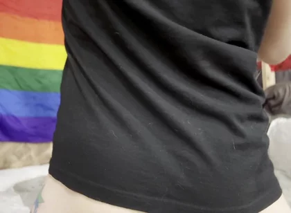 Close up of Dildo Anal Fucking Smooth Hole Gaping Open
