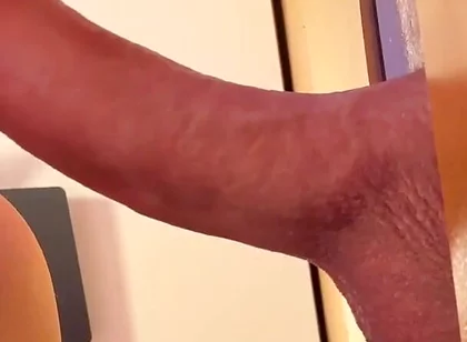 Massive Thick Stepdaddy Unloads at the Gloryhole - Gagging & Gulping Time