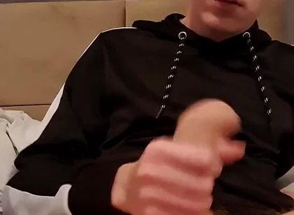 Skinny Young Lad in White Tight Boxers