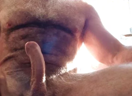 Hairy Muscle Stepdad Jerks off