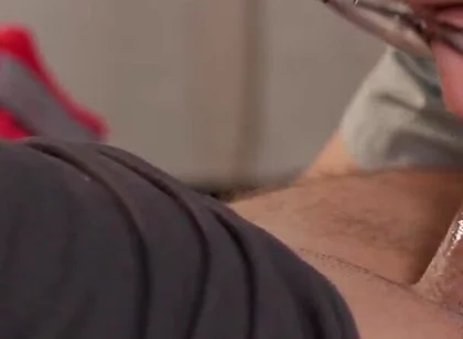 Sloppy Deepthroat Huge Dick Close-up - Cum Swallow & Post Cum Play