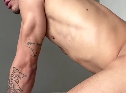 Big Dick Fucks Muscle Ass Bareback Anal Latino Tatted Stud