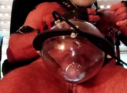 Cigar, Big Pipe, Ball Stretching and Balls/cock Pumping