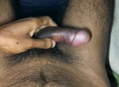 A Desi Boy Ejaculated His Big Dick Inside the Blanket