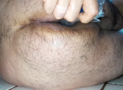 Amazing Cum and Anal Penetration Using Red Thong