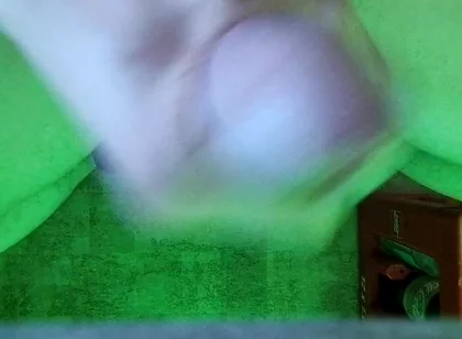 Cumming Under the Desk