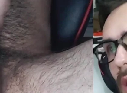 20 Centimeter Penis Pumping a Lot of Milk, with My Face!!