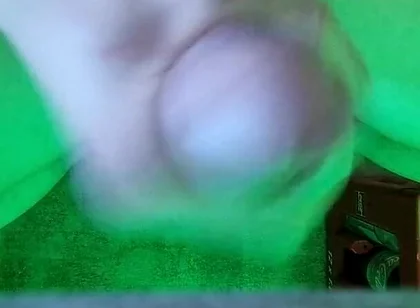 Cumming Under the Desk
