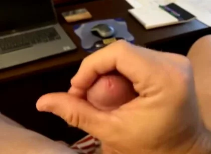 Hot Cum Chained During Wild Jo Break