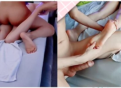 I Was Groaning And Moaning When I Was Massaged At Home, So I Had To Give My Pussy As A Tip To Compensate Him