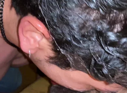Satisfying Stepdaddy with His Deep Throat