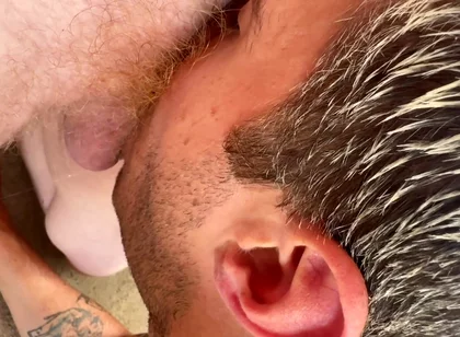 Step Bro Taking Eight Inch White Monster Alpha Cock