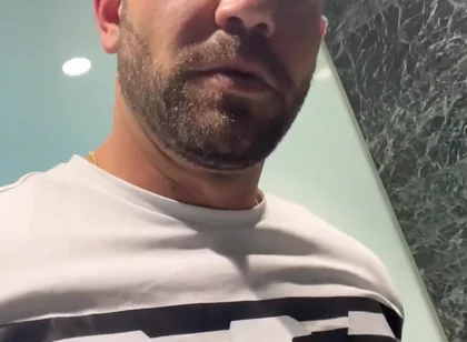 You Want a Suck My Cock in the Restaurant Toilette?