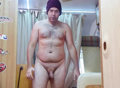 All Naked in Camper
