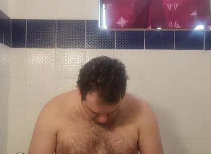 All Naked in Pubblic Bathroom