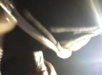 BBC Worship at Night: Risky Public Blowjob & Throat Fuck