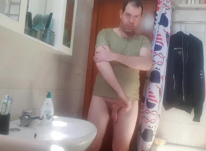 All Naked in My Bathroom
