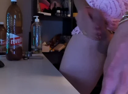 Sissy Andrea Licking It up