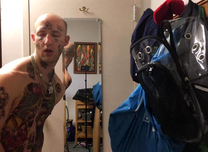 Face Tatted Masturbator