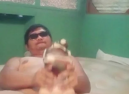 Quick Fucking My Doll on My Airbed Inside My Room