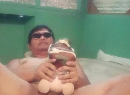 Quick Fucking My Doll on My Airbed Inside My Room